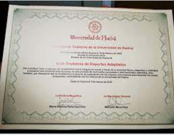 西班牙韦尔瓦大学毕业证样本
