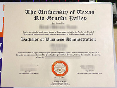 美国得克萨斯大学毕业证样本