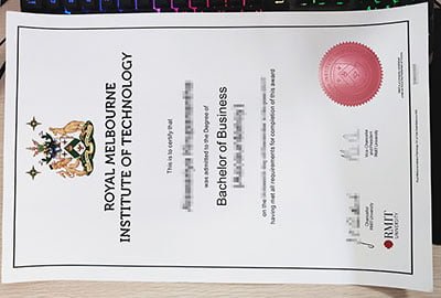 澳大利亚皇家墨尔本理工大学毕业证样本